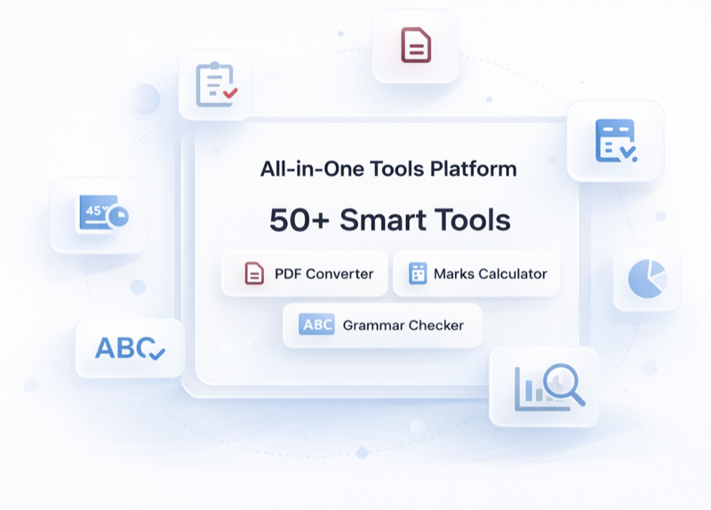 All-in-One Tools Platform - Calculators, PDF Tools, Exam Utilities, and Productivity Tools